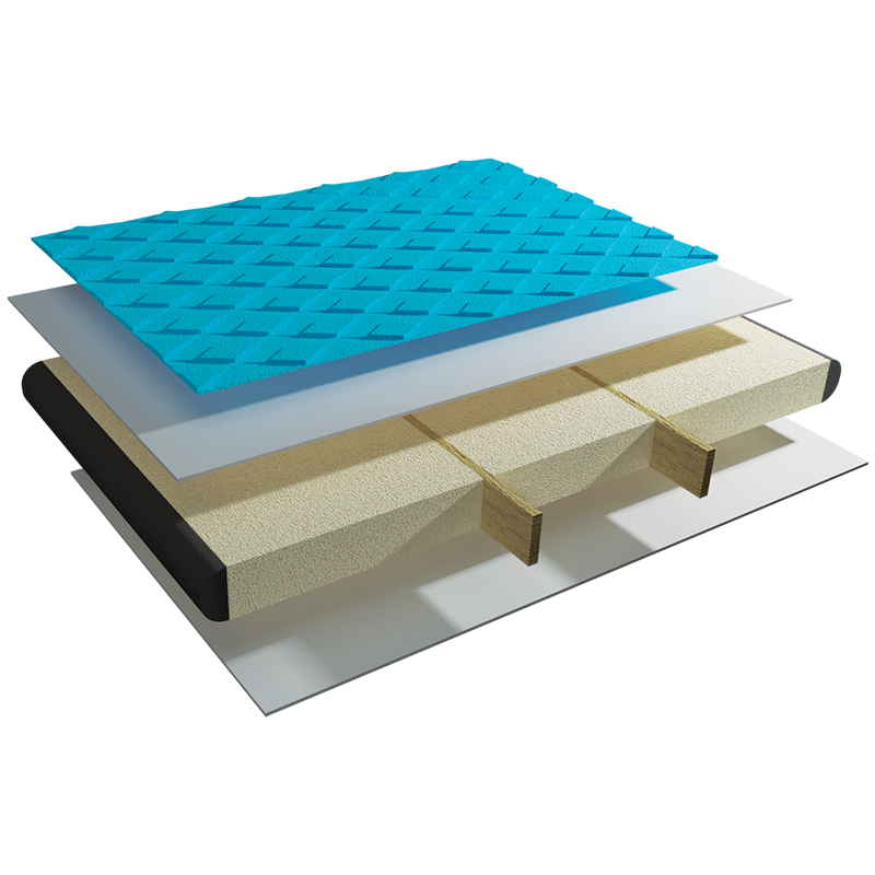 Surfboard Construction Diagram